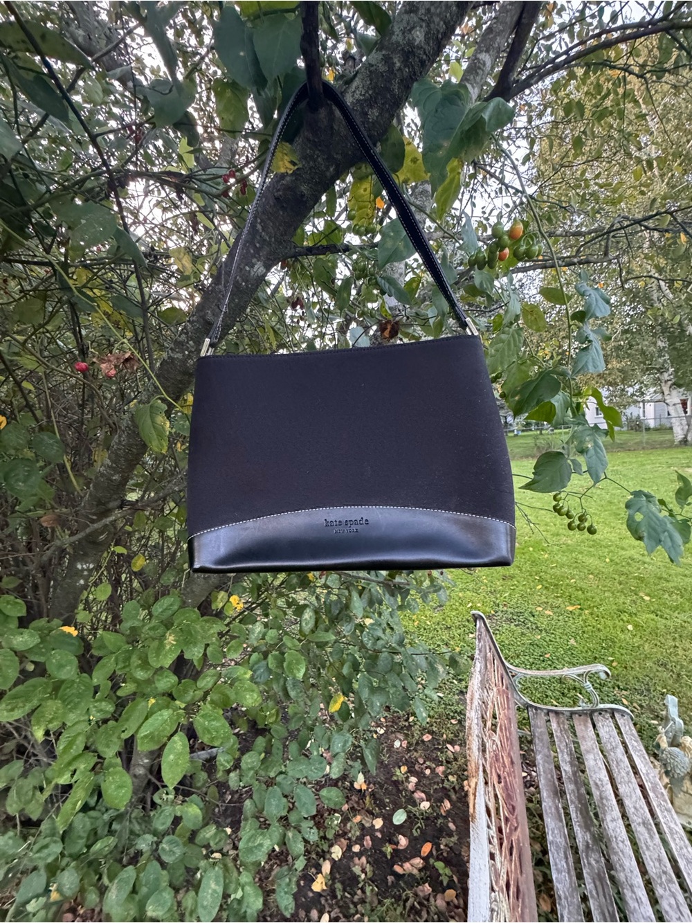 Y2K kate spade Black Shoulder Bag